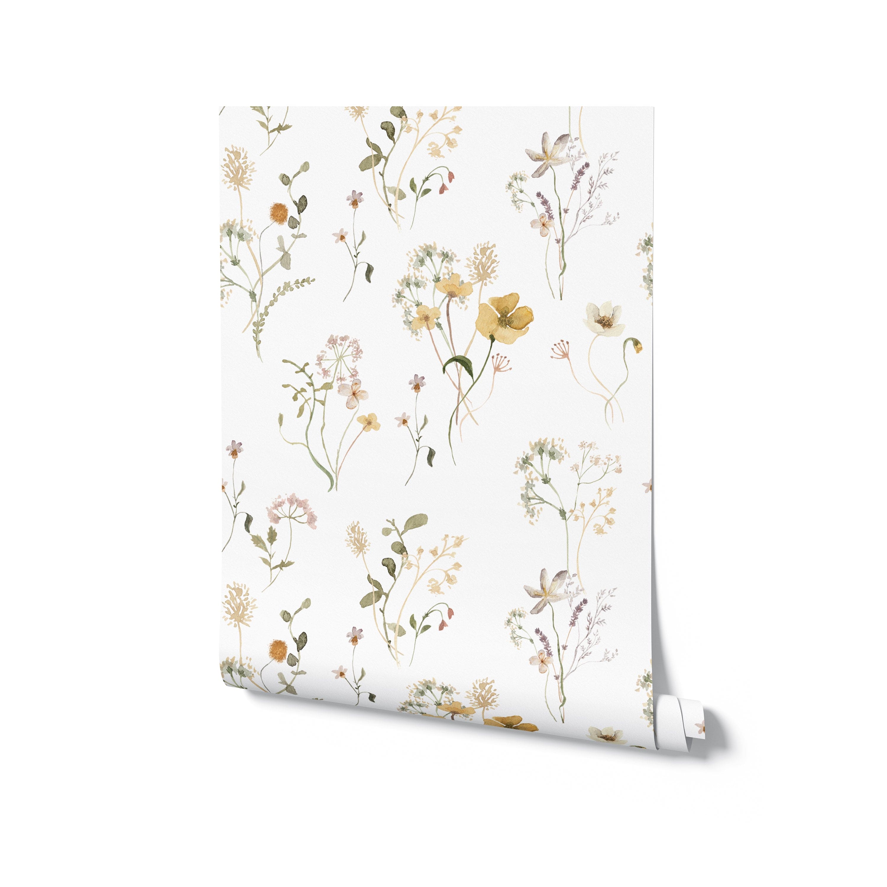 Delicate Floral Wallpaper – Timberlea Interiors