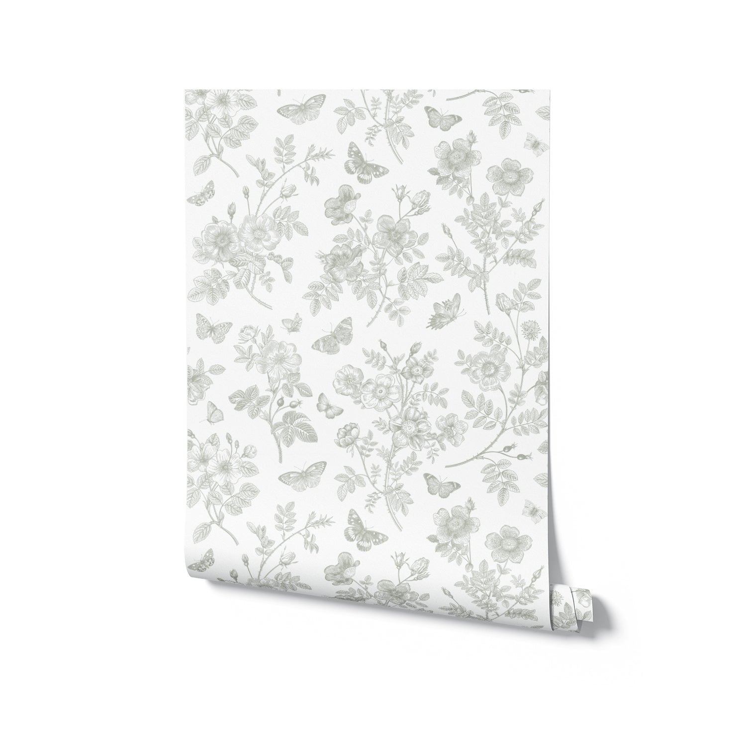 Wild Rose Toile Wallpaper – Timberlea Interiors