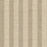Close-up view of Classic Striped Wallpaper displaying vertical beige stripes on a textured background. The subtle color palette and classic design make it a versatile choice for adding depth and warmth to any space.