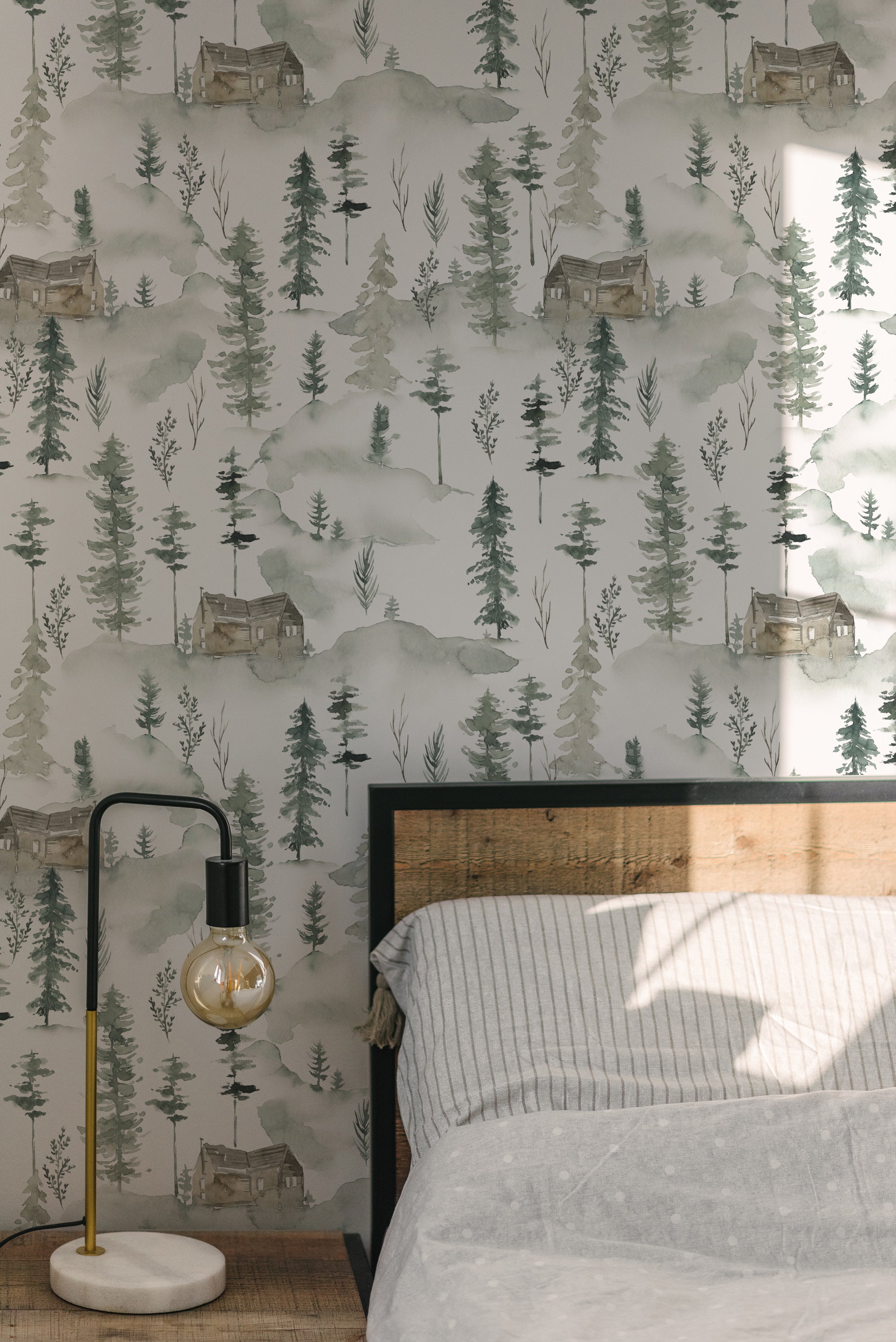 Rustic Retreat: Using Wallpaper to Embrace the Cozy Cabin Look