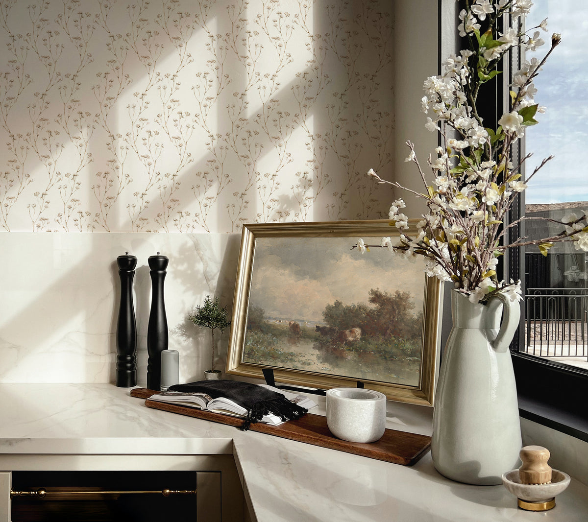 Timberlea Interiors. Canadian-Made Peel and Stick Wallpapers.