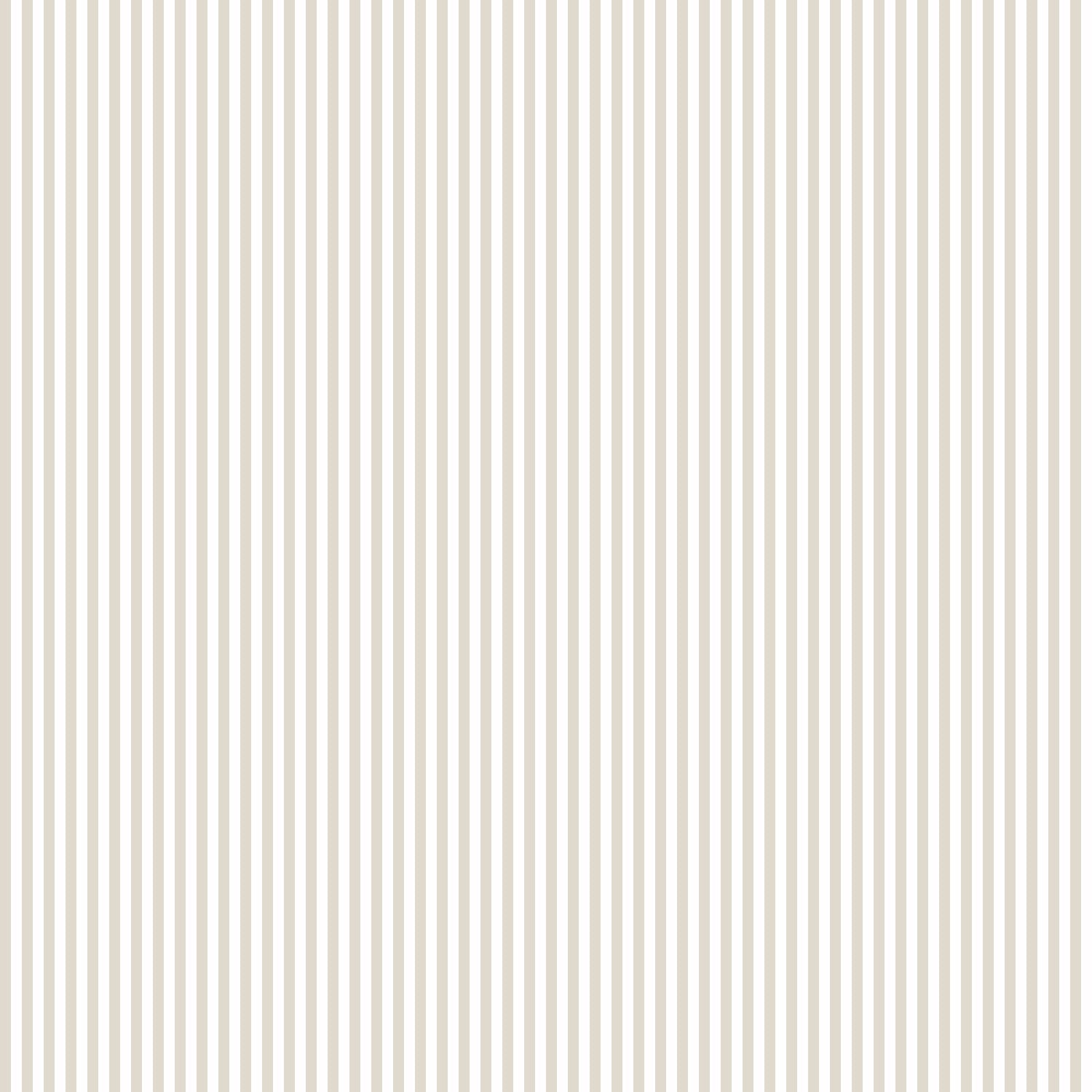 A detailed view of the Anne Stripe Wallpaper - Mini showcasing its subtle vertical stripe pattern in warm beige tones. The design adds a touch of simplicity and elegance, perfect for any modern interior