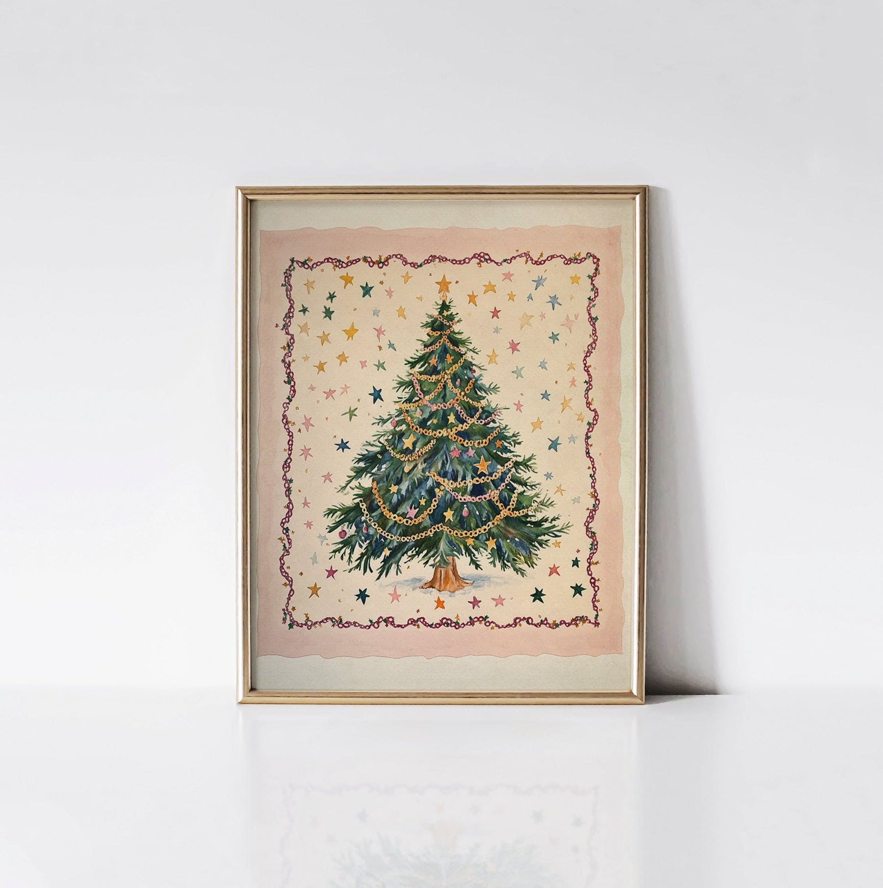 Twinkle & Tinsel - Art Print