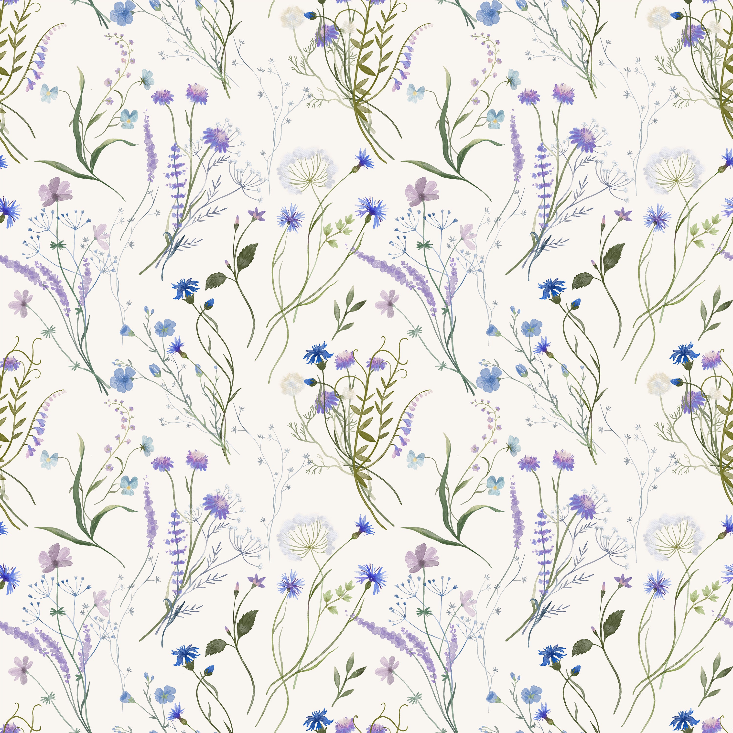 Wildflower Bouquet Wallpaper – Timberlea Interiors
