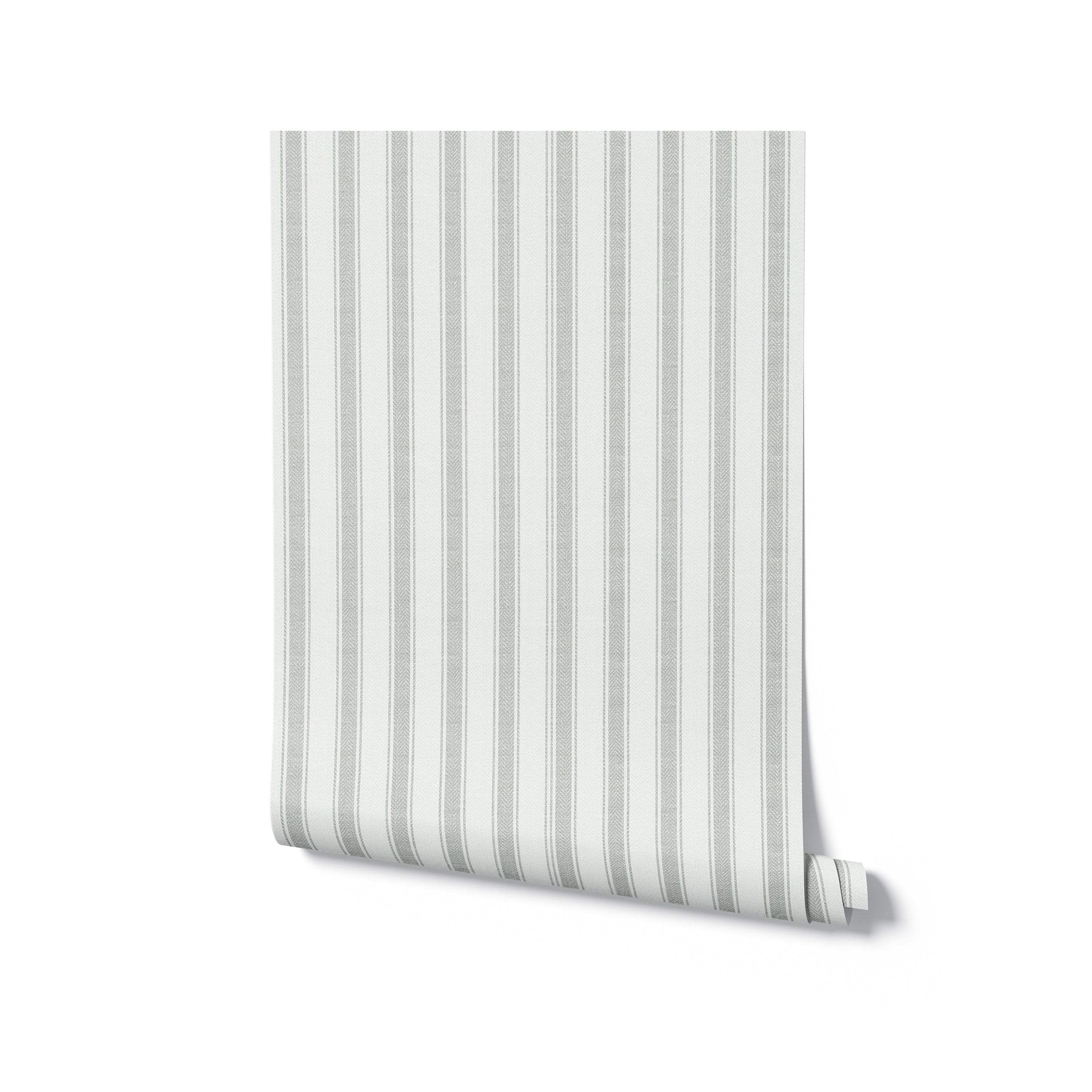 Striped Fabric Wallpaper
