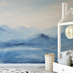 New South Wales Mountains Mural in a child's room setup with modern furniture and playful decor."