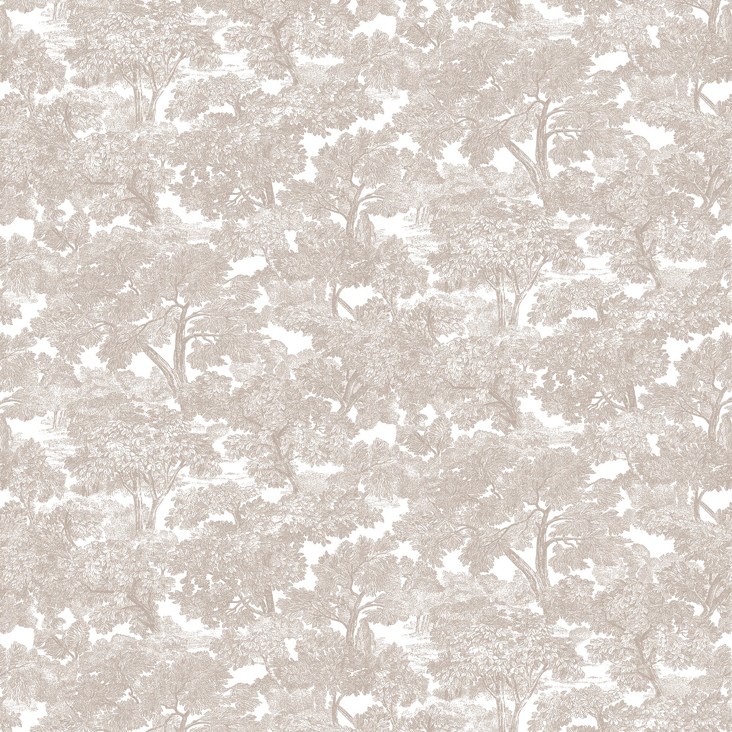 Forest Toile Wallpaper