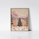 Christmas Village - Art Print