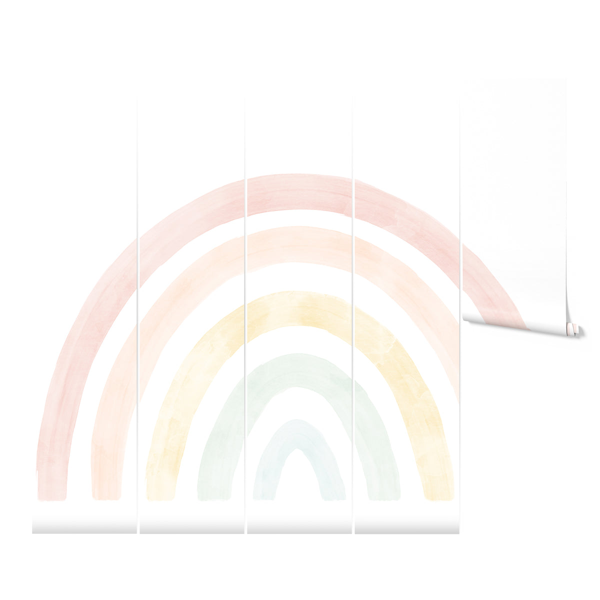 Pastel Rainbow Wallpaper – Timberlea Interiors