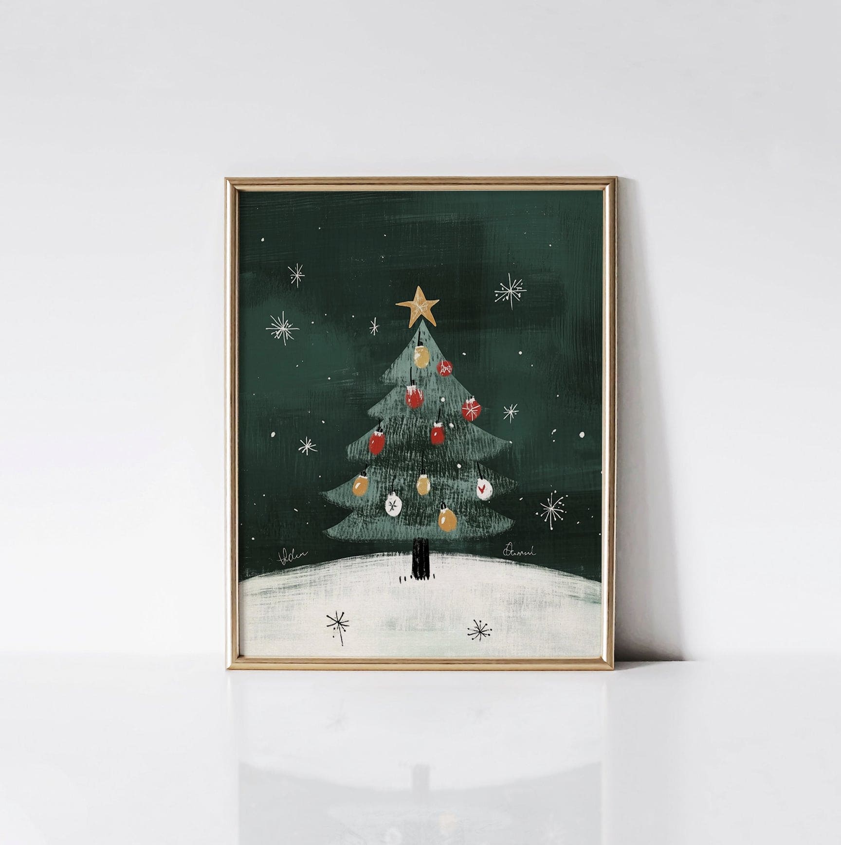 Bright and Merry - Art Print