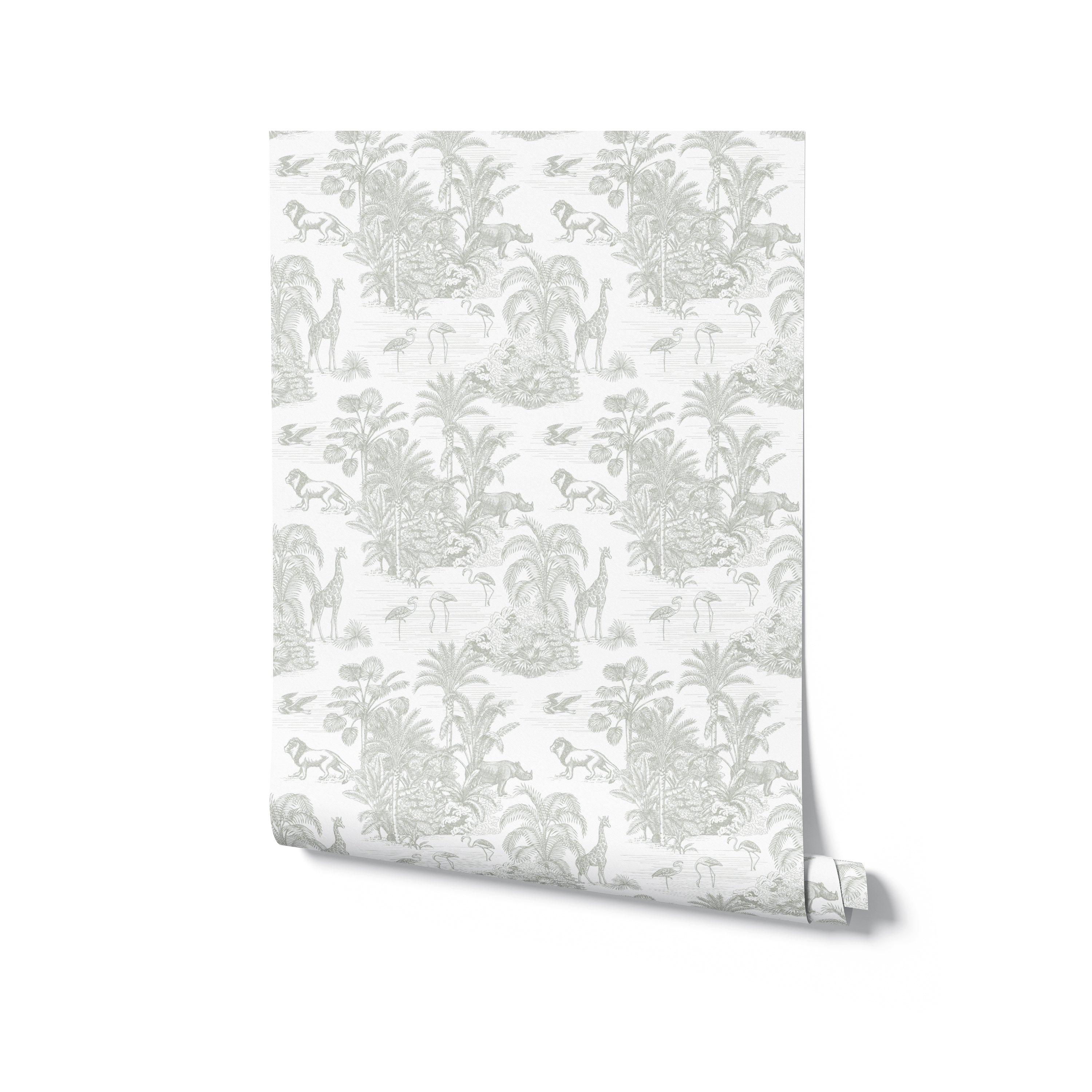 Jungle Theme Wallpaper - 12.5"