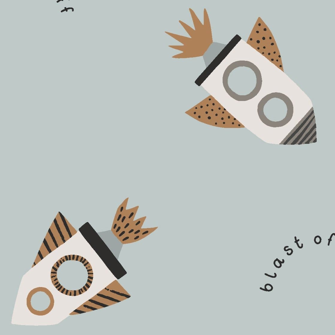 Blast Off Wallpaper – Timberlea Interiors