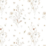A sample of the Tranquil Bloom Wallpaper II, displaying its charming pattern of flora in a soft palette. The roll provides a glimpse of the wallpaper’s potential to add a touch of nature-inspired elegance to any interior space with its timeless design.