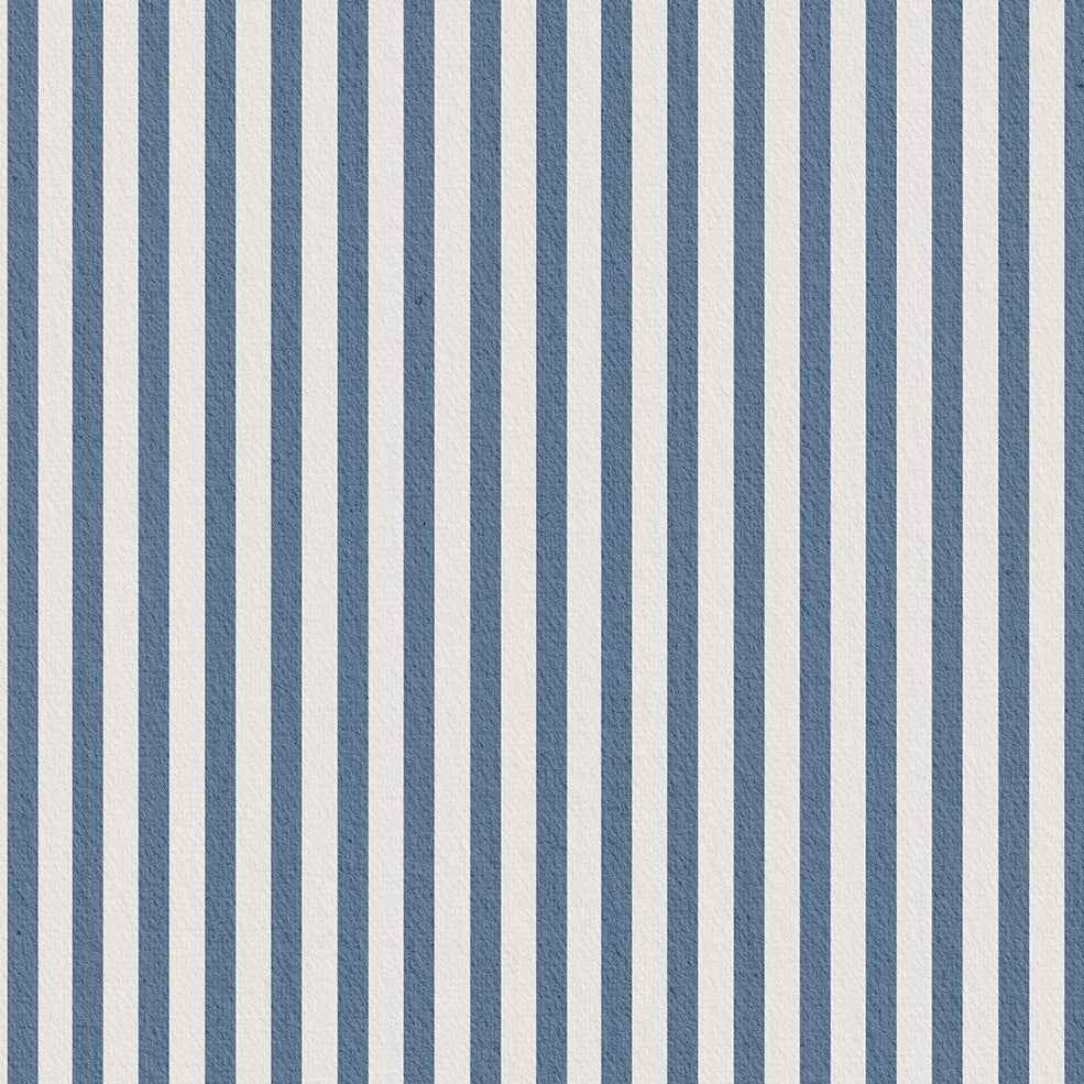 Navy blue and white vertical striped pattern