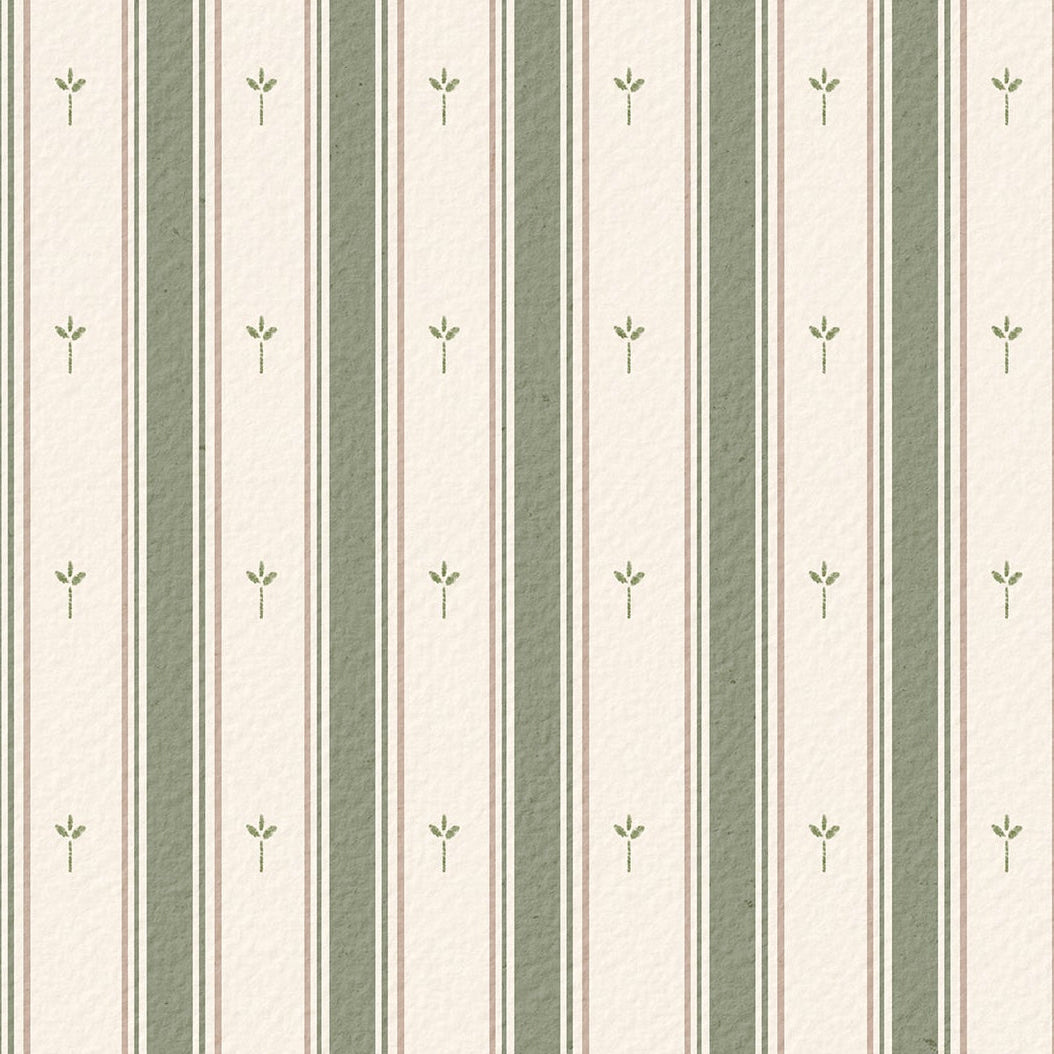 Vertical striped pattern with alternating light and dark stripes on a beige background