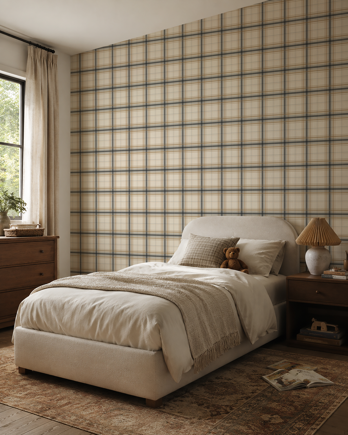 Timberlea Interiors. Canadian-Made Peel and Stick Wallpapers.