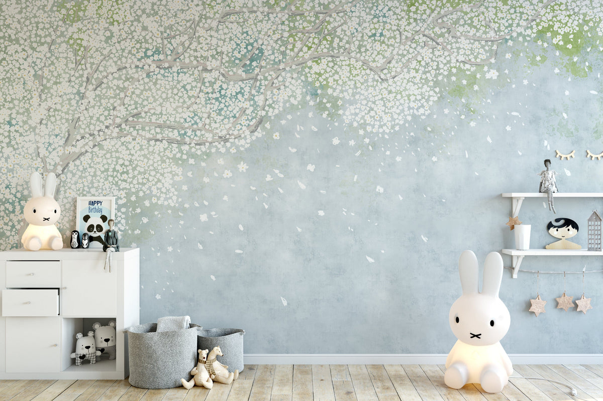 Cherry Blossom Tree Mural Wallpaper. – Timberlea Interiors
