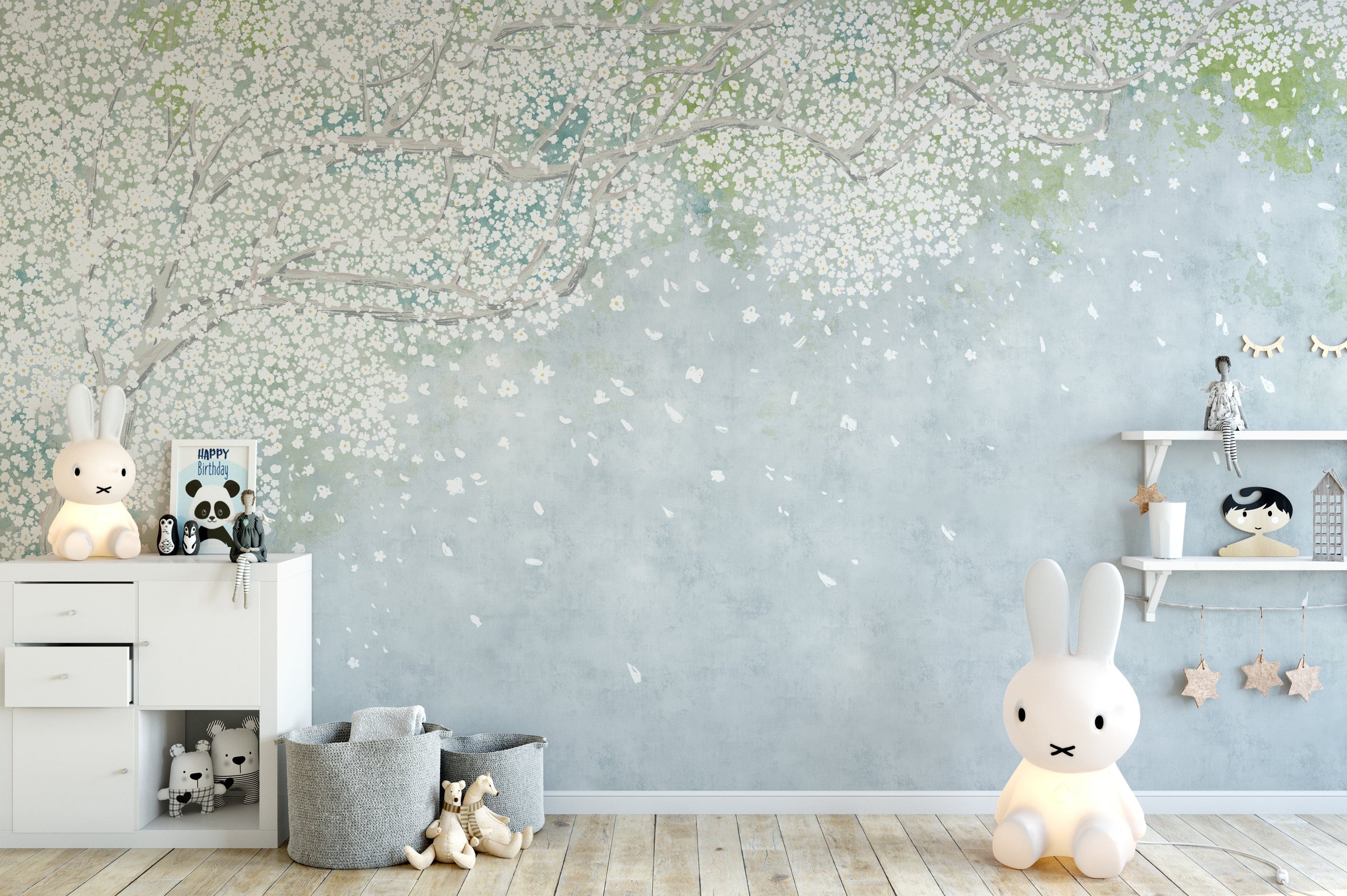 Cherry Blossom Tree Mural Wallpaper. Timberlea Interiors