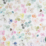 A close-up of the Hand Painted Floral Wallpaper pattern, showcasing delicate blooms and petals in soft watercolor hues that bring a handcrafted charm to any wall they adorn, infusing the space with a fresh, artistic vibe.