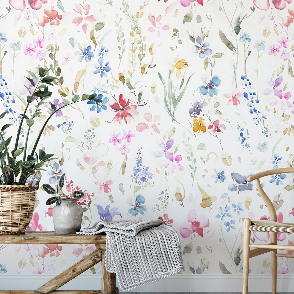 Green Floral Wallpaper Collection | Timberlea Interiors