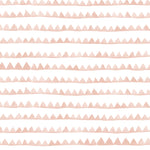 Seamless pattern of muted terracotta zigzags alternating in rows on a clean white background. The minimalist geometric design is stylized yet playful, making it well-suited for children's rooms or creative spaces.