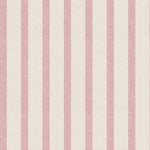 Close-up view of Pink Textured Striped Wallpaper displaying alternating light and dark pink textured stripes, offering a subtle yet impactful visual appeal suitable for enhancing the warmth and depth of any room.