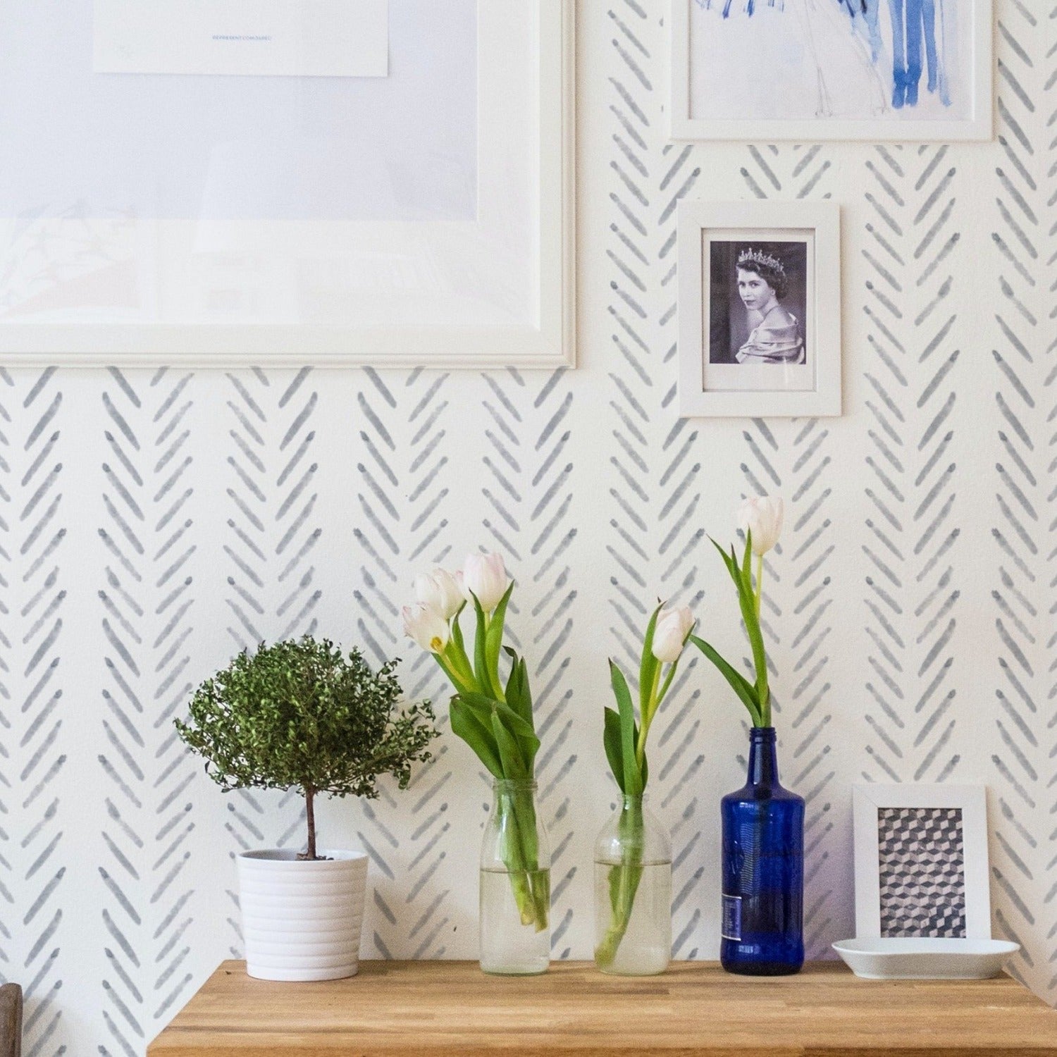 Timberlea Wallpaper.Peel and Stick Wallpaper. Subtle Meadow Floral Wallpaper.  – Timberlea Interiors