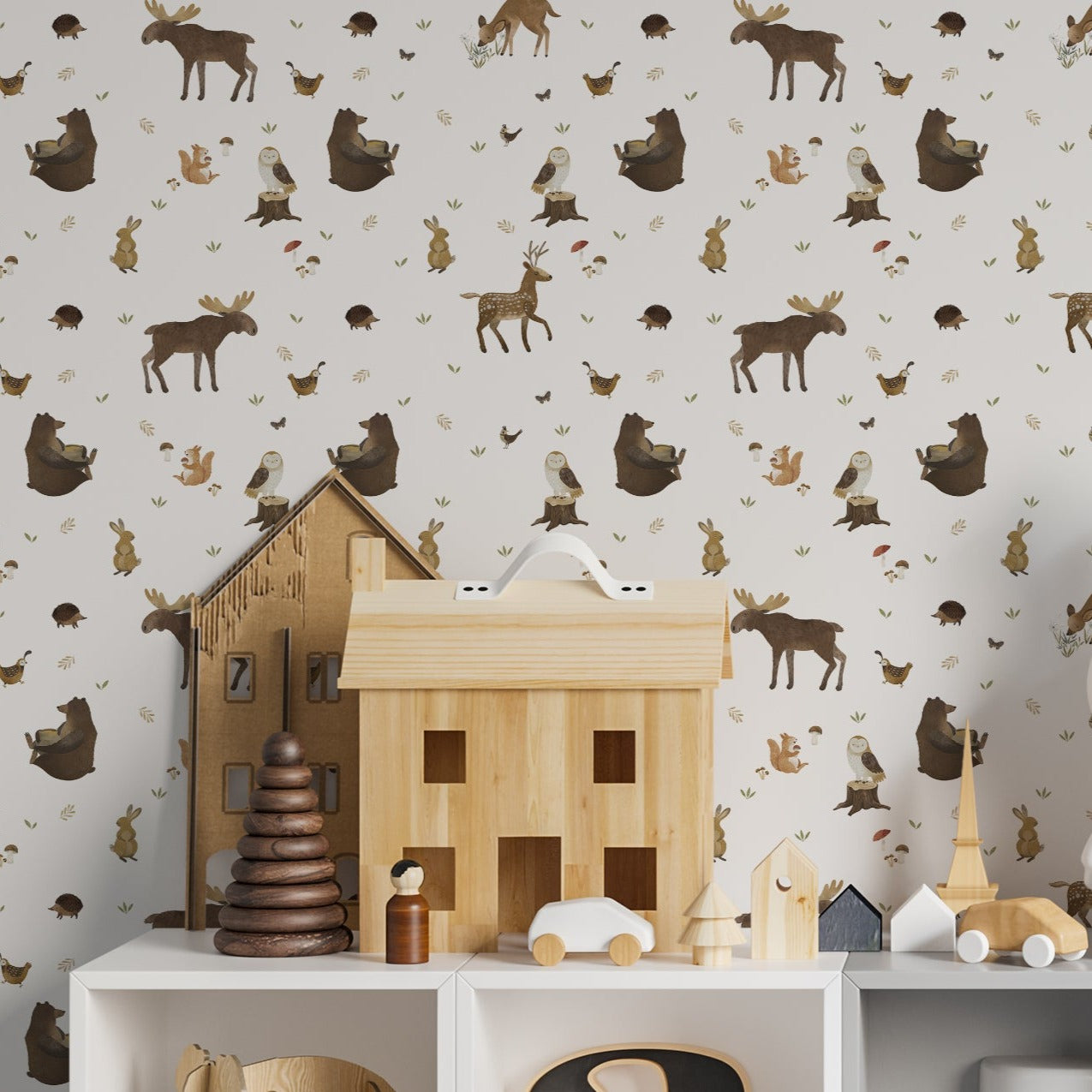Animal Wallpaper Nursery  Kids Wallpaper  Milton  King EU