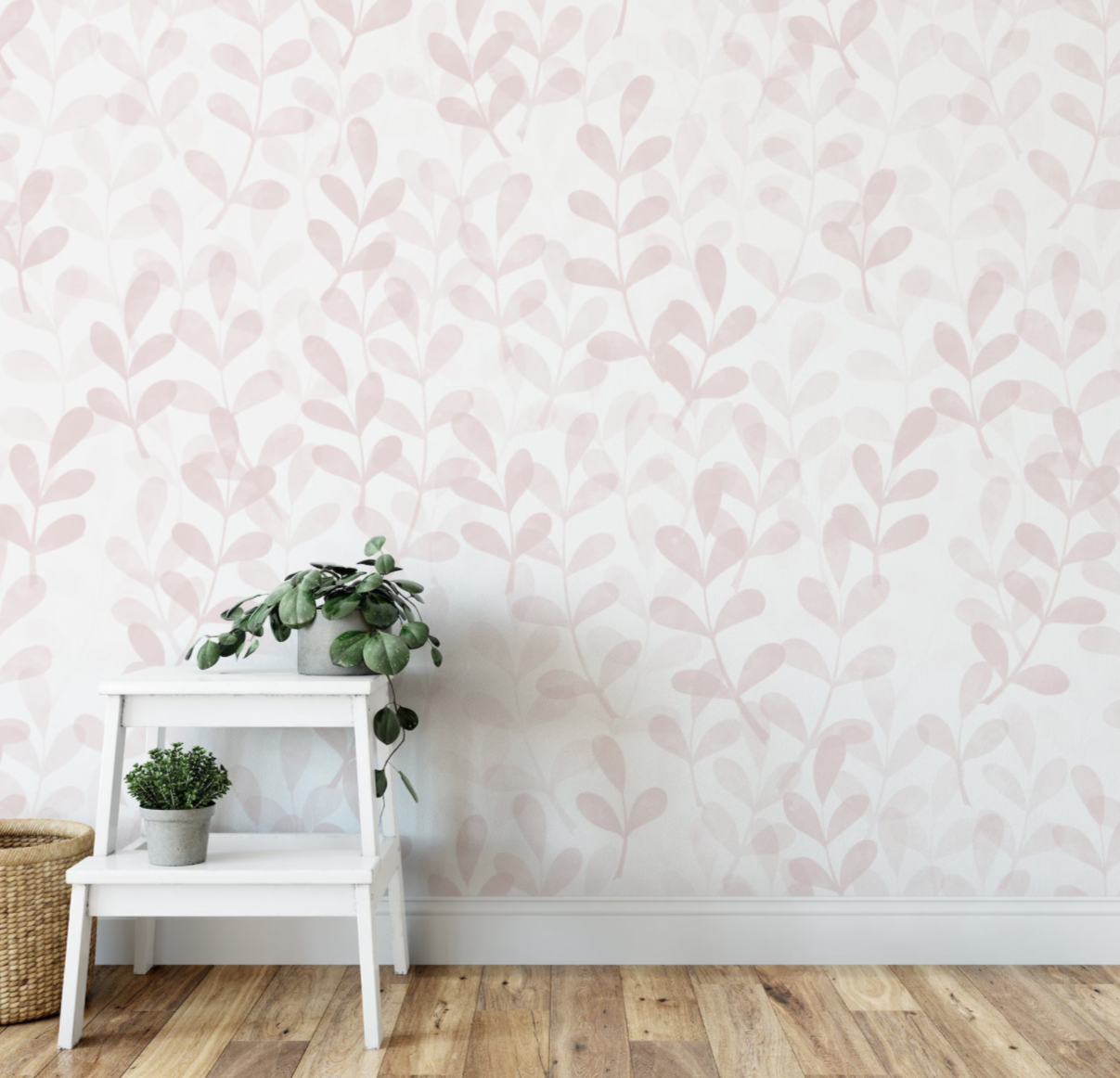 wallpaper, peel and stick wallpaper, Home decor, Floral wallpaper, bedroom wallpaper, Pink wallpaper,