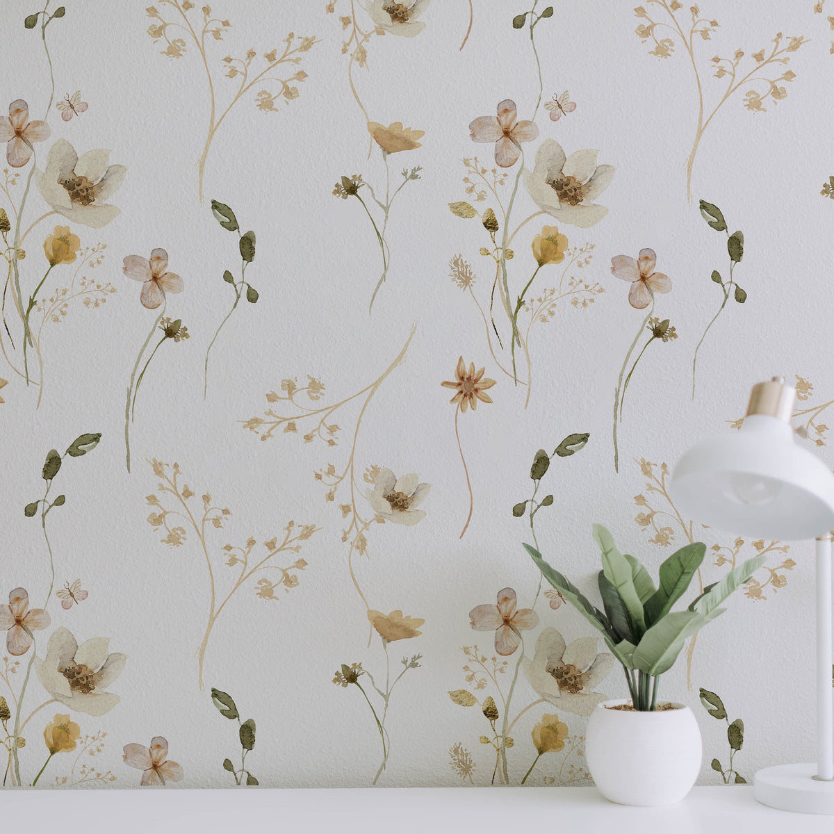 Delicate Desktop Background Delicate Floral Wallpaper II – Timberlea Interiors