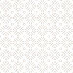 A seamless pattern of subtle beige geometric watercolor shapes on a clean, white background. The design features star-like figures with a hand-painted look, giving off an organic yet orderly appearance.