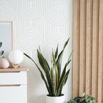 wallpaper, peel and stick wallpaper, Home decor, Zen abstract wallpaper, bedroom wallpaper, Ecru wallpaper, 