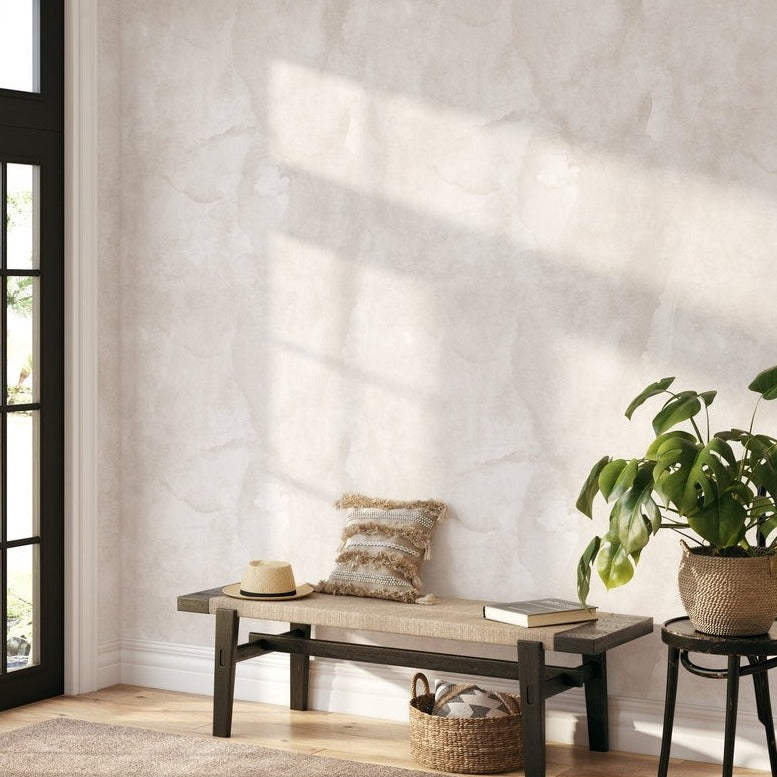 wallpaper, peel and stick wallpaper, Home decor, Modern limewash wallpaper, living room wallpaper, Linen wallpaper, 